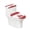 Christmas Tree, variant on HELLHERO Maple Leaf Bathroom Toilet Lid Cover Set & 2 Piece Set Toilet Seat Covers Set & Stretch for Bathroom
