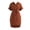 F180-Coffee, variant on FYDUU Toddler Girl Summer Casual Dress Girls Summer Casual Dress Short Sleeve Button Front Pleated Waist A-Line Solid Color Dresses 7-8 Years