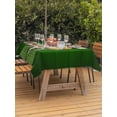 thumbnail image 2 of St. Patrick's Day Outdoor Tablecloth - 60x120 Inch Rectangle Dining Table Cover, Cute Kitten Cats Shamrock Leaf Wood Green Waterproof Outdoor Table Cloth with Umbrella Hole & Zipper for Picnic/Patio, 2 of 7