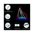 thumbnail image 4 of Letrero De Neón Con Diseño De Olas De Sol Y Velero, Alimentado Por USB, Para Decoración De Pared, Para Viajes, Ríos, Mares, Playas Y Océanos, 38x36.3cm, 4 of 9