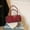 Burgundy, variant on Vintage Suede Hobo Bag for Women - Leather Top Handle Y2K Swing Shoulder Bag Casual Underarm Purse for Work Travel​