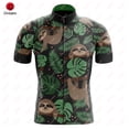 thumbnail image 3 of Maillot de ciclismo reflectante para hombre, manga corta, maillot MTB, equipo profesional de descenso, ropa de ciclismo de montaña, verano, 10 nuevos estilos, 3 of 5
