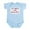 Sky Blue, variant on CafePress - No Means Ask Grandpa Infant Bodysuit - Baby Light Bodysuit, Size Newborn - 24 Months