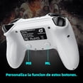 thumbnail image 4 of Control Inalámbrico Compatible con PS4, PS5, PC, Android e iOS Bluetooth con Doble Vibración y Botones Programables, 4 of 6