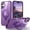 Purple, variant on Allytechgroup iPhone 16 Plus Case Magnetic, Compatible with Magsafe & Car Mount Adjustable Stand Ring Holder Heavy Duty Shockproof Anti-Scratch Matte Phone Case for iPhone 16 Plus, Darkblue