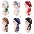 thumbnail image 2 of Racing Butterfly Women Cancer Head Scarf Chemo Hair Loss Hat Turban Pre-Tied Headwear Bandana New, 2 of 9
