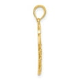 thumbnail image 2 of 14k Polished Fancy Scrolled Christmas Tree Pendant, 2 of 4