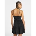 thumbnail image 4 of No Boundaries Tiered Mini Dress, Women's & Women's Plus XXS-4X, 4 of 5