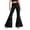 C339/Black, variant on Afdoent Girls Pants Sequin Flare Pants High Waist Bell Bottoms Performance Dance Pants for Kids Stage Shows Party Wear Streetwear 5-6 Years