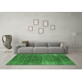 thumbnail image 3 of Ahgly Company Indoor Rectangle Oriental Emerald Green Industrial Area Rugs, 5' x 8', 3 of 4