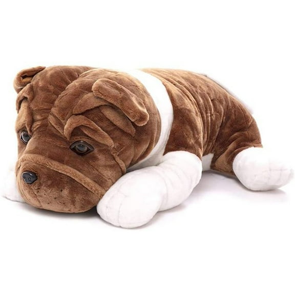 Made by Aliens Plush Toys Puppy Dog, Holiday Plush Figures for Kids, Bulldog 10 inch