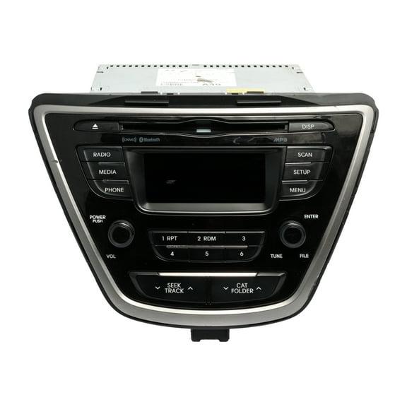 Restored Hyundai Elantra 2013 Radio AM FM SiriusXM Bluetooth CD MP3 Player 96170-3X165RA5 (Refurbished)