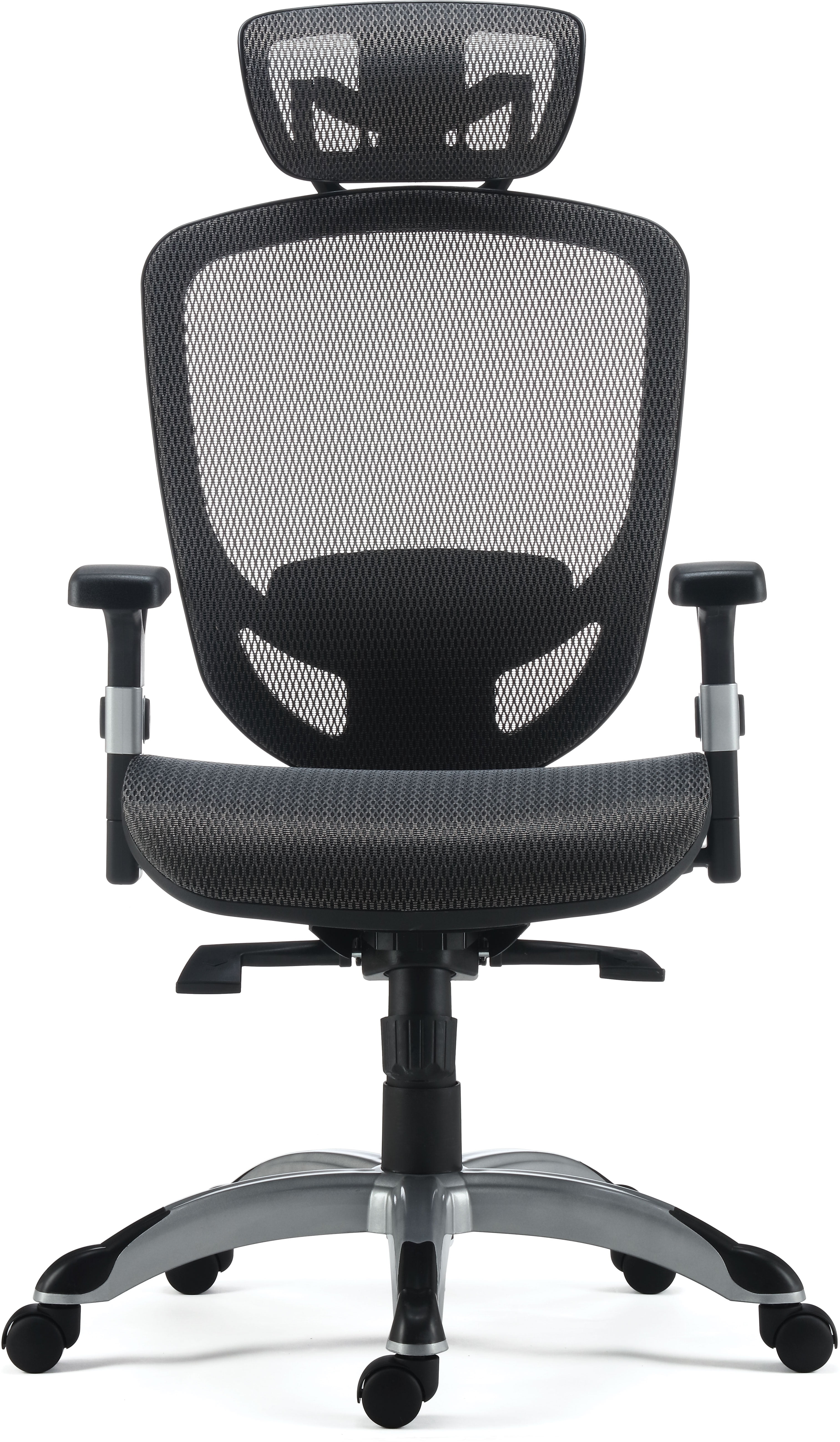 Staples Hyken Technical Mesh Task Chair Charcoal Gray 24328579