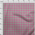 thumbnail image 3 of oneOone Cotton Silk Pink Fabric Check Sewing Material Print Fabric By The Yard 42 Inch Wide, 3 of 4