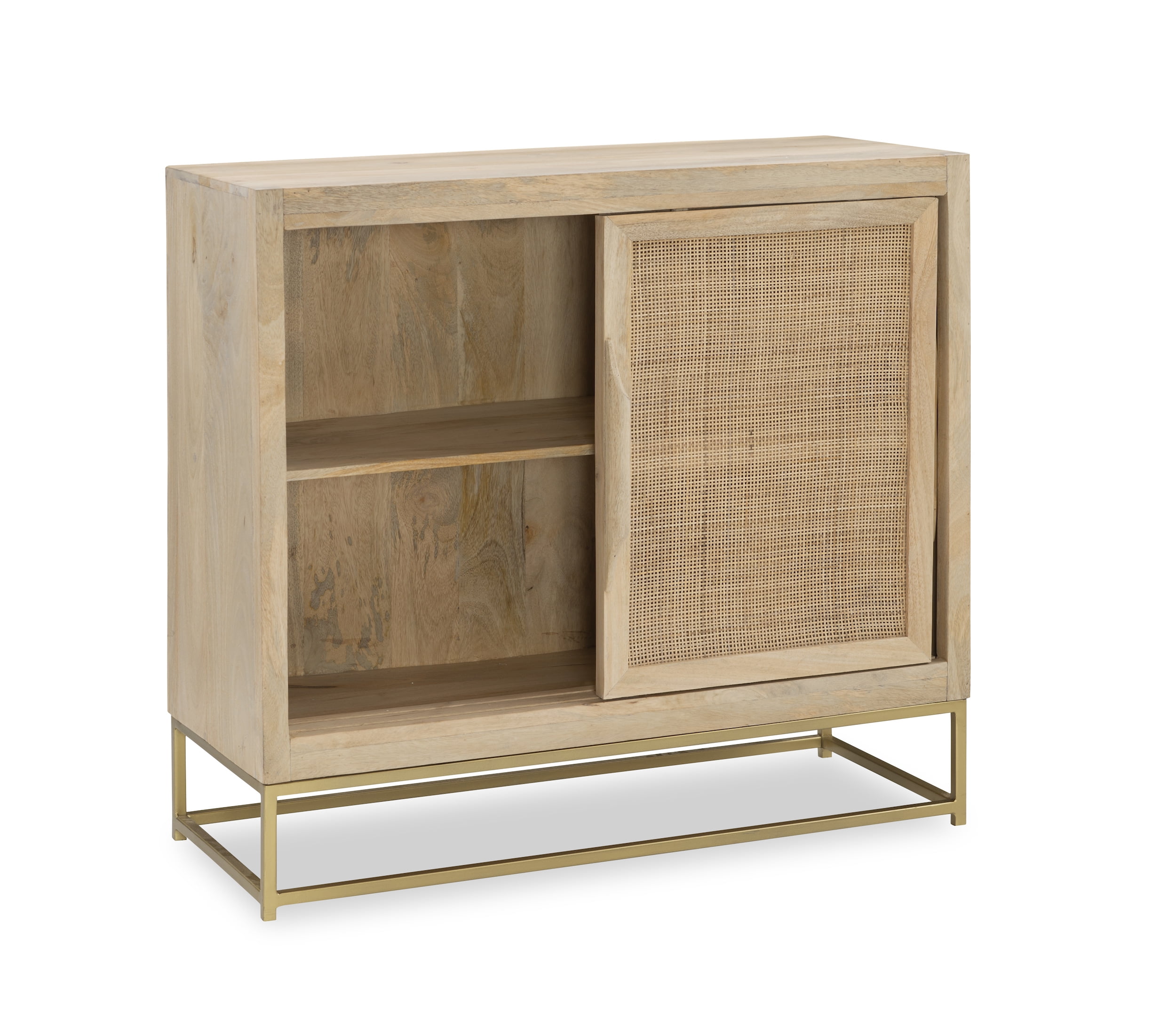 Rattan sliding door cabinet discount