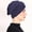 Blue, variant on Turbans for Women, 4 Pack Soft Stretch Chemo Headwear, Adjustable Pre-Tied Head Wraps Skull Caps for Hair Loss Cancer Patients