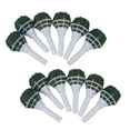 thumbnail image 1 of 12 piezas nupcial Mango floral Ramo Boda Decoración floral Soportes de flores Bases Suministros de boda Decoración (Barro verde y cubierta), 1 of 5