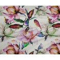 thumbnail image 5 of oneOone Polyester Spandex Light Pink Fabric Leaves & Clover Craft Projects Decor Fabric Printed By The Yard 56 Inch Wide, 5 of 5