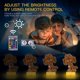 thumbnail image 3 of Luz nocturna de la Patrulla Canina para niños y bebés, regalos de la Patrulla Canina para niñas, juguetes de la Patrulla Canina, lámpara de ilusión LED con control remoto de 7 colores que cambian, dec, 3 of 5