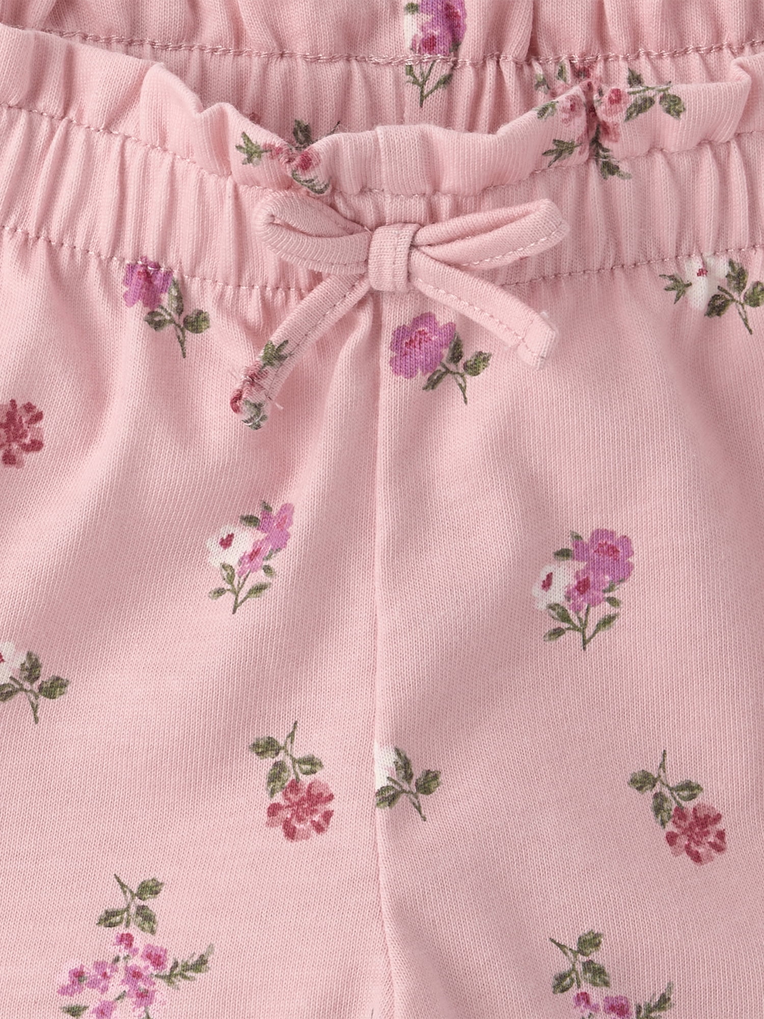 The Children's Place Toddler Girls Pull On Printed Everyday Shorts, 3-Pack, Sizes 12M-5T