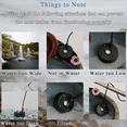 thumbnail image 2 of 2X Mist Maker, USB Port 4 Color LED Lights Mini Mister Fog Machine, Indoor Fountain Pond Water Fogger Atomizer Black, 2 of 4