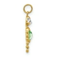 thumbnail image 2 of Collier Pendentif Pierre de Naissance Garçon Août en Or Jaune 10k, 2 of 7