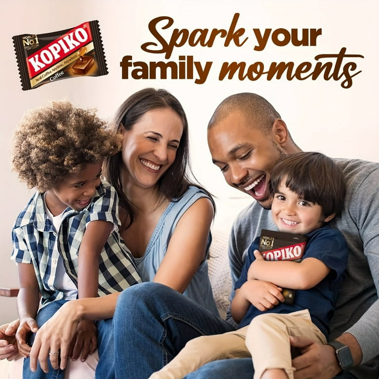 Delicious Kopiko Coffee Candy Jar - 28.2oz, Rich Coffee Flavor