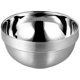 thumbnail image 3 of Big Stainless Steel Bowl Kitchen Noodle Bowl Daily Use Silver 12X12X6CM Food Serving 2Pack, 3 of 5