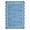 Blue, variant on Garvee 8'x10' Scalloped Area Rugs, Washable Rugs Modern Abstract Irregular Rug Print Carpet, Non-Slip Low Pile Distressed Indoor Rugs for Living Room Bedroom Dining Room, Blue