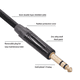 thumbnail image 2 of Cable de audio de 6,35 mm a conector XLR (1/4 pulg.) macho de 3 pines, interfaz balanceada para micrófono, 1,8 metros, 2 of 4