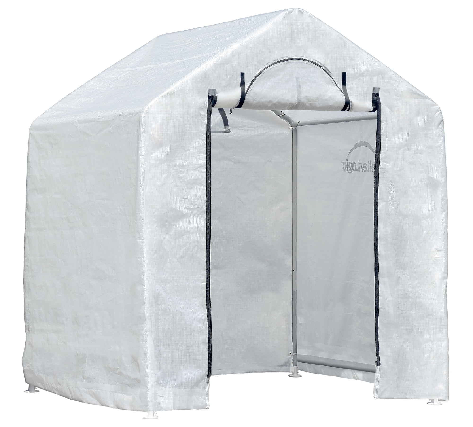 GrowIT Backyard Greenhouse 6 x 4 x 6.5 ft. Translucent by SHELTERLOGIC