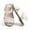 White, variant on REDARER Girls Sandals for Toddlers Soft Sole Glitter PU with Flower Weaving Design Casual Summer Shoes for Baby,5-5.5 Years