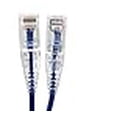 thumbnail image 3 of Micro Connectors E08-050BL-SLIM5 50 ft. Ultra Slim 28AWG Cat6 UTP RJ45 Patch Cables, Blue - Pack of 5, 3 of 4