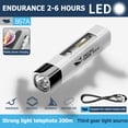 thumbnail image 1 of Linterna LED de emergencia IPX6 linterna impermeable para senderismo al aire libre pesca, 1 of 7