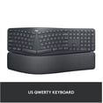 thumbnail image 2 of Teclado Logitech ERGO K860 inalámbrico ergonómico Qwerty negro, 2 of 9