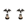 thumbnail image 1 of Kearding Candelabros de patrón clásico con imágenes vívidas para la decoración de Halloween Candelero funcional C C 2piezas, 1 of 6
