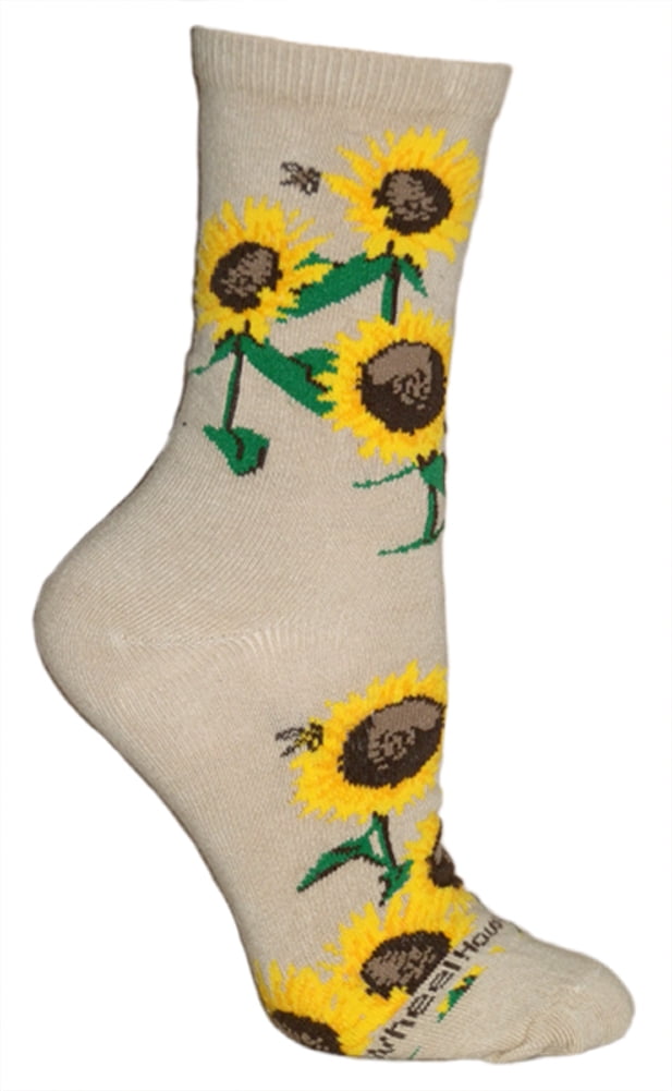 Clearance Cute! Country Kids Cotton Ankle Socks 3D Sunflower Girls Ages 1-10 