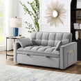thumbnail image 4 of Sturdy Loveseat Sofa Bed with High-Density Sponge | Living Room, Ensures Elasticity, 4 of 6