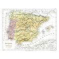 thumbnail image 3 of Cortambert 14x12 Black Modern Framed Museum Art Print Titled - Spain Portugal - Cortambert 1880, 3 of 5