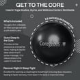 thumbnail image 5 of Pelota de Terapia Tune Up Fitness Graphite Coregeous para Masaje Abdominal y Liberación Miofascial, 5 of 5