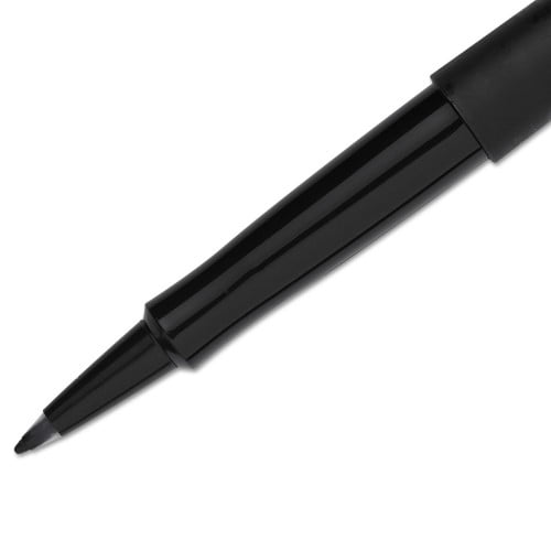 Point Guard Flair Felt Tip Porous Point Pen, Stick, Medium 0.7 mm, Black Ink, Black Barrel, 36/Box Point Guard Flair Felt Tip Porous Point Pen, Stick, Medium 0.7 mm, Black Ink, Black Barrel, 36/Box