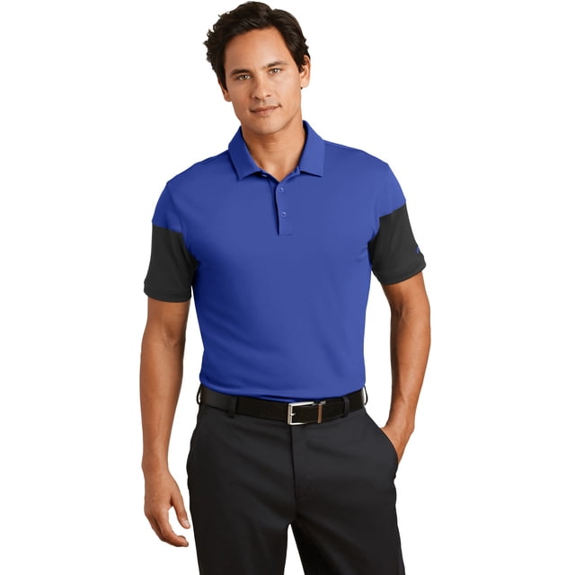 Polo Nike Golf Dri-FIT de corte moderno con bloques de color en las mangas. 779802 Nike 1081855