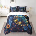 thumbnail image 2 of YST Sea Turtles 7-Piece Ocean Animal Bedding Set, Twin, 2 of 4