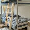 thumbnail image 4 of 4-Step Wooden Ladder, Solid Pine with 220.46 lbs Capacity, 75-Degree Angle and 1.1in Thick Steps, Ideal for Bunk Beds and RV Use, 4 of 16