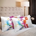 thumbnail image 2 of MKHERT Basketball Player Pillowcase Pillow Protector Cushion Cover 20x30 inch,Set of 2, 2 of 2