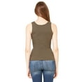 thumbnail image 2 of Bella + Canvas 4000 Women's 2x1 Rib Tank, 2 of 4