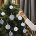 thumbnail image 6 of 100-Piece Electroplated Christmas Ornament Set | Shiny Holiday Tree Decorations with Hanging Hooks | Festive Ball Pendants for Wreaths & Garlands, 6 of 6