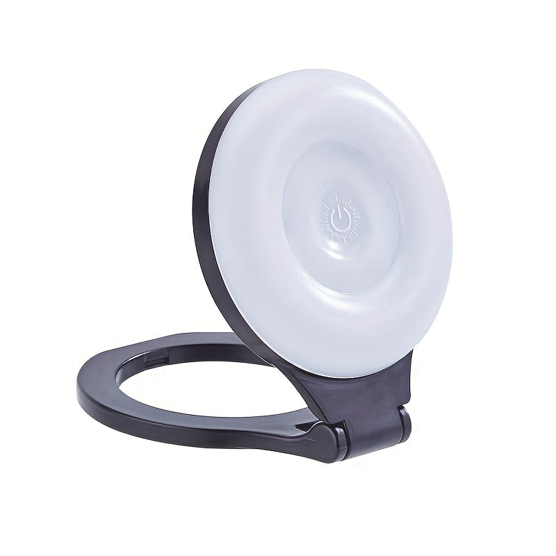 Magnetic Rechargeable LED Phone Selfie Ring Light Portable Clip On Fill Light for Smartphone Tablet Vlog Video Recording Makeup Live Streaming