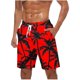 thumbnail image 1 of Pantalones Cortos para Hombre Cintura Elástica con Bolsillos Pantalones Cortos de Impresión de Moda Casual Pantalones de Playa para el Uso Diario Al Aire Libre de Primavera Verano, 1 of 5