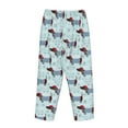 thumbnail image 5 of Goofa Dachshund Dog Puppy Printed Soft Pajama Pants for Women, Wide Leg Comfy Casual Lounge Yoga Pants-Medium, 5 of 9